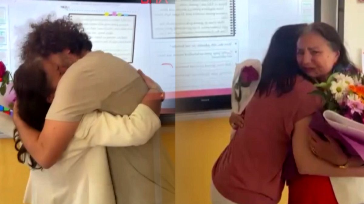 41 Yıllık Eğitimciye Duygusal Veda: Meryem Öğretmen Gözyaşlarıyla Uğurlandı