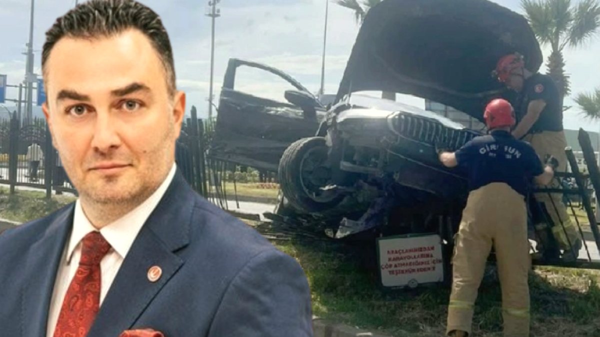 Makamsal Araçla Kırmızı Işıktan Geçti: YRP'li Başkan Yardımcısı Kazada Yaralandı