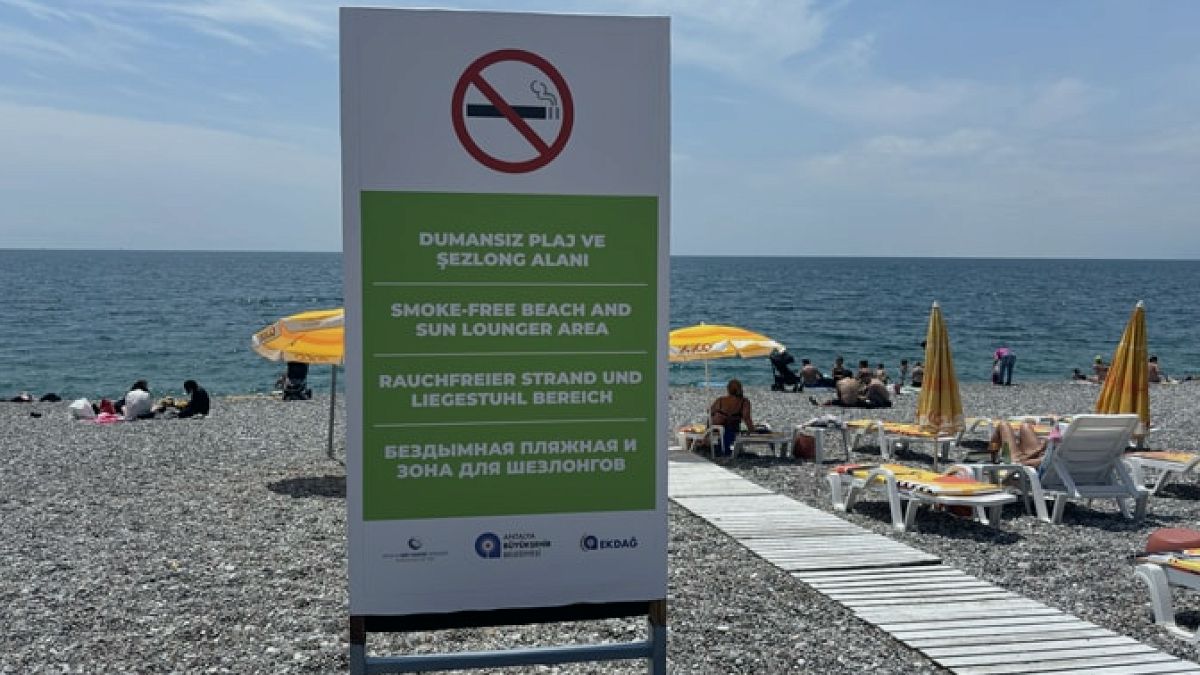 Antalya'da Kumsallar Dumansız Hava Sahası Kapsamında Korunuyor