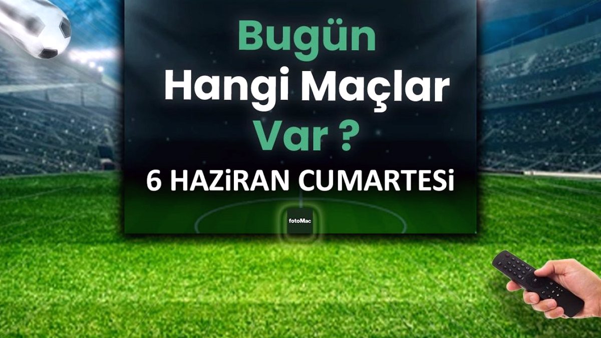 Milli Takımların Hazırlık Ateşi: 6 Haziran Cumartesi Maç Takvimi