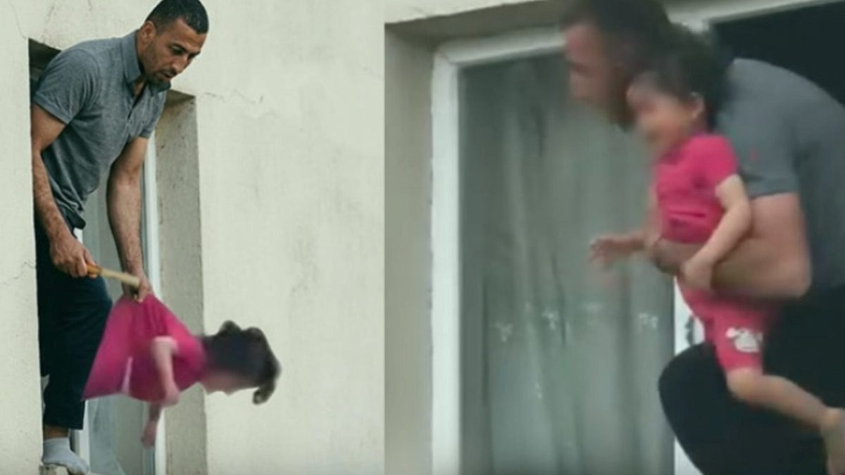 Etimesgut'ta Dehşet Anları: Baba Kızını Bıçakla Rehin Aldı