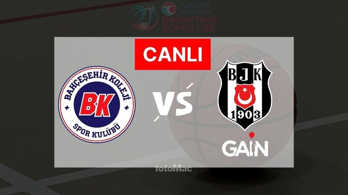 Bahçeşehir Koleji ve Beşiktaş GAİN Nefes Kesen Mücadelede Karşı Karşıya