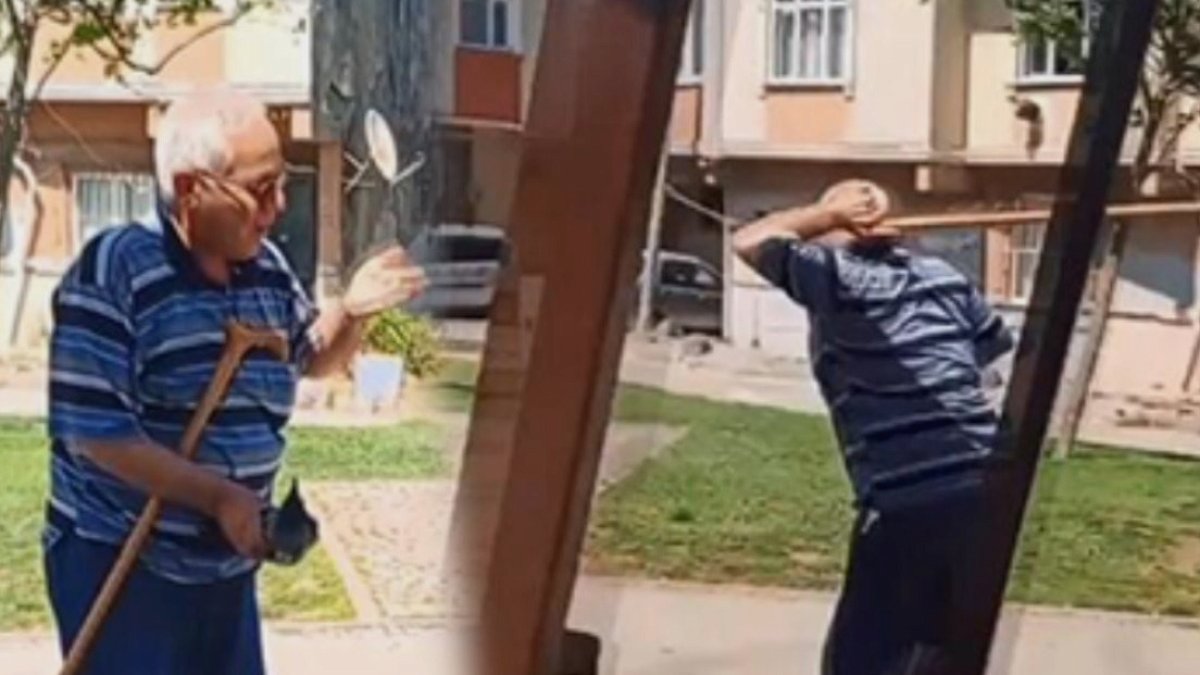 Yardım Ettiği Karga Yavrusunun Annesi Saldırdı