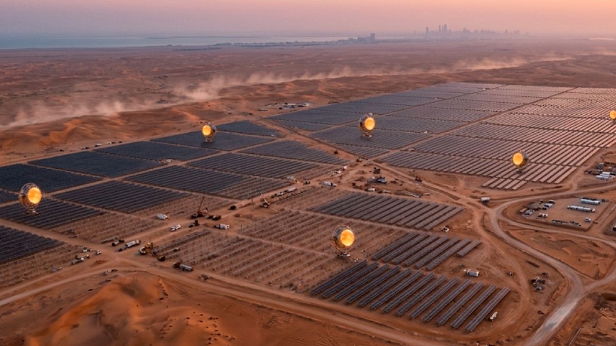 Birleşik Arap Emirlikleri'nde Dev Güneş Enerjisi Santrali İnşa Ediliyor