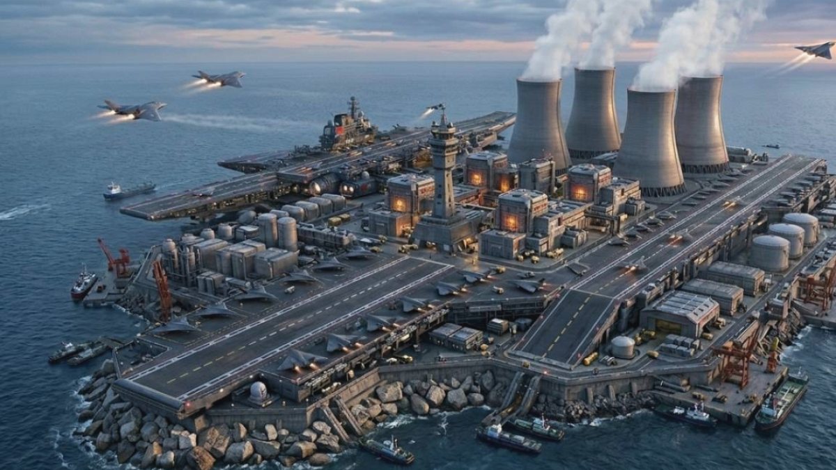 Çin'den Çığır Açan Proje: Deniz Üzerine Nükleer Enerji Adası Kuruluyor