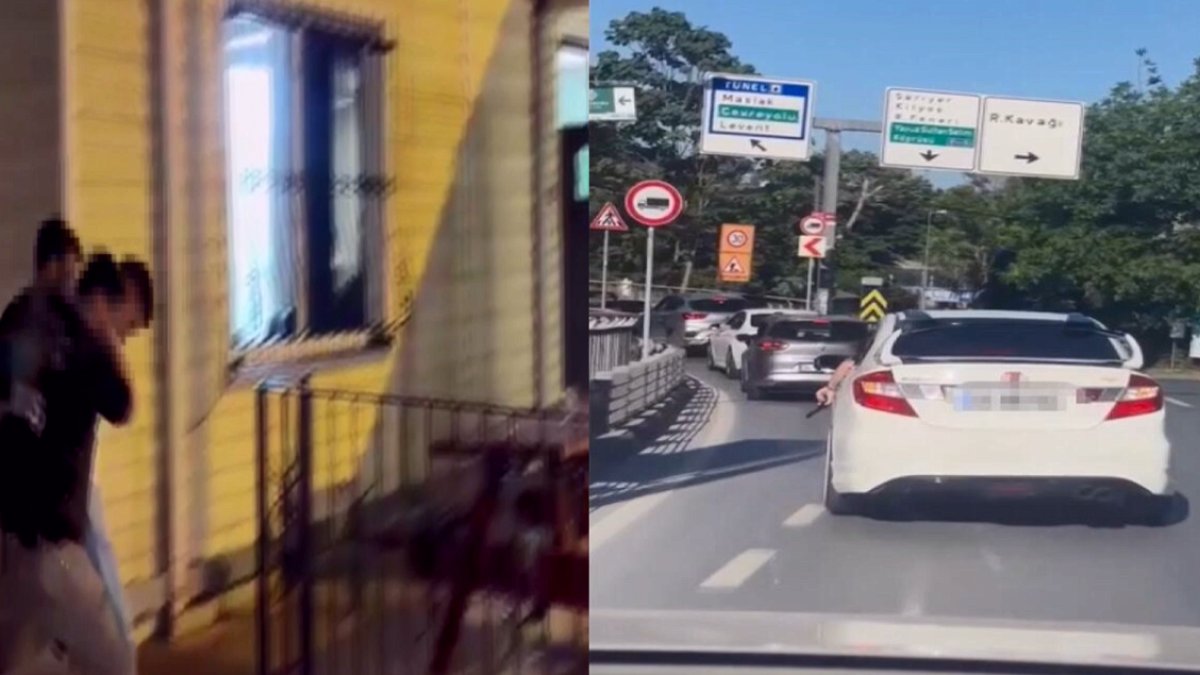 Sarıyer'de Trafikte Silah Tehdidi: Oyuncak Silah Şoku