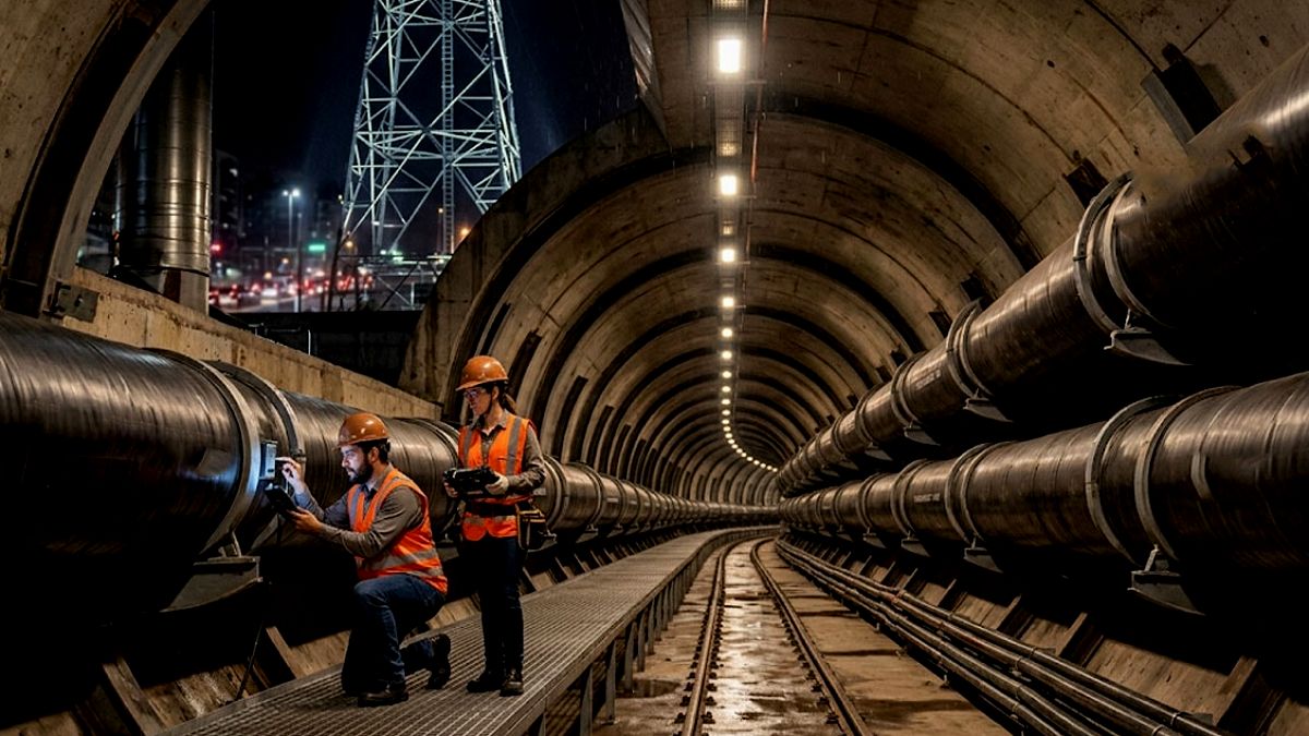 São Paulo'nun Kalbinde 44 Km'lik Dev Yeraltı Enerji Hattı Devrede