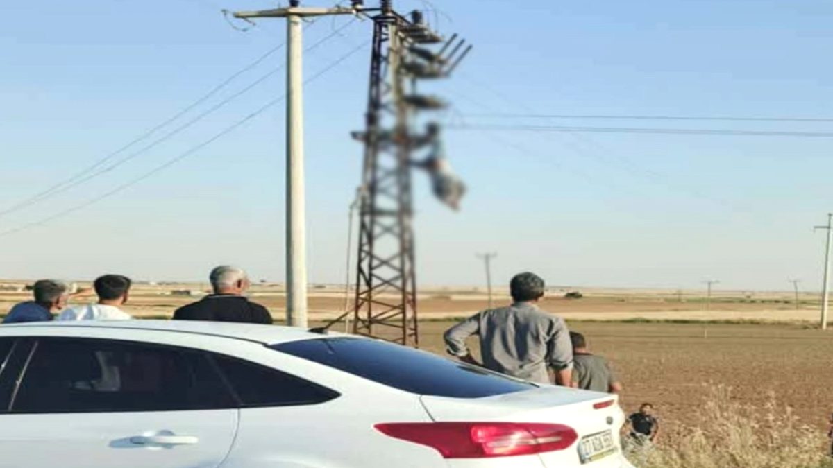 Elektrik Direğinde Akıma Kapılan İşçi Hayati Tehlike Atlattı