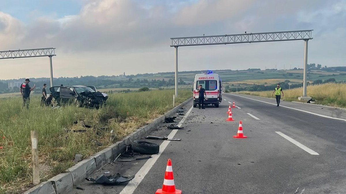 Tekirdağ'da Trafik Kazası: 10 Kişi Yaralandı, Göçmenler de Var