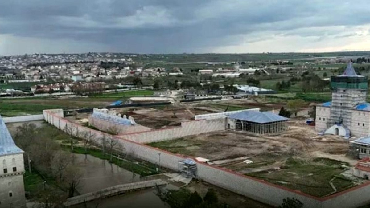 Edirne Sarayı'nın 500 Yıllık Gizemli Altyapısı Gün Yüzüne Çıktı