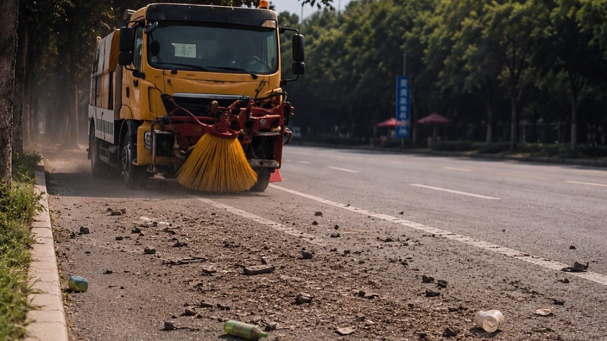 Yol Temizliğinde Devrim: Saatte 80 Km Hızla Çöp ve Toz Bırakmıyor