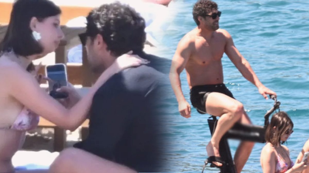 Ali Öner ve Zeynep Atılgan'dan Romantik Bodrum Tatili