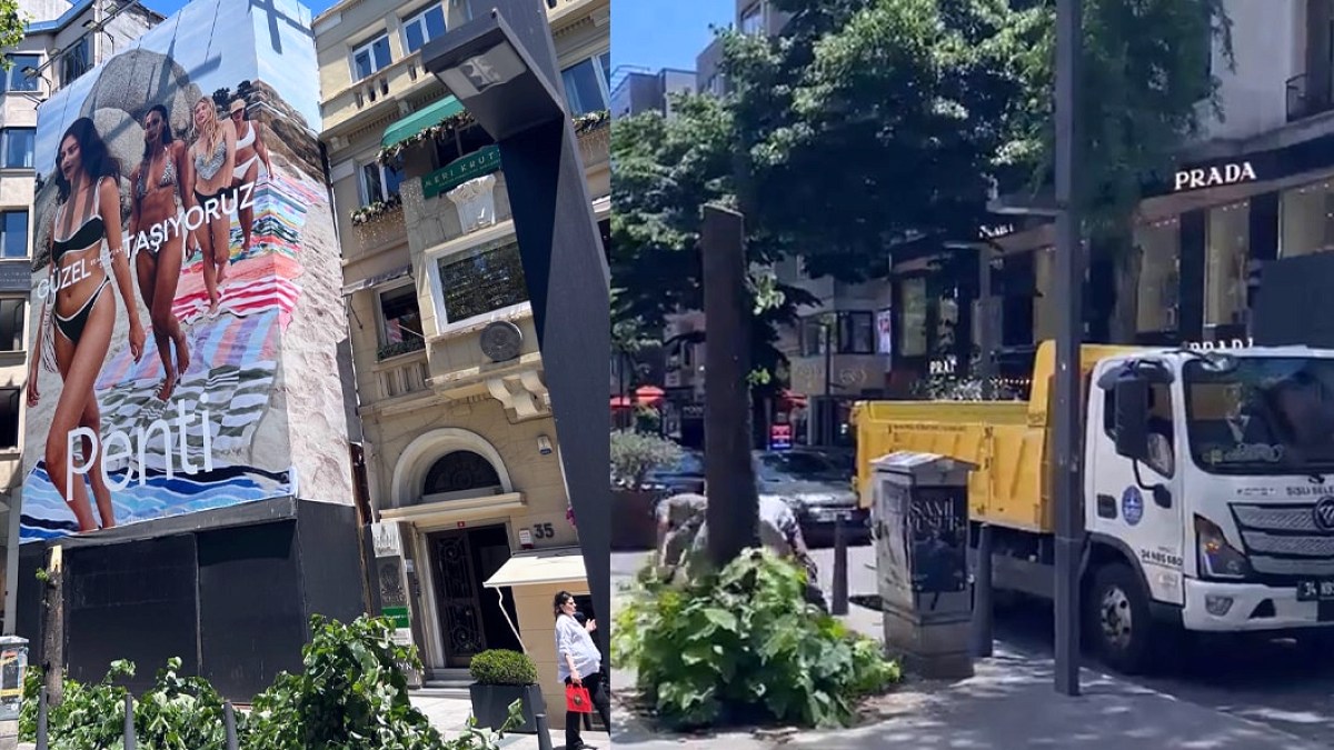Nişantaşı'nda Ağaç Katliamı: Reklam Panosu İçin Yeşil Katledildi