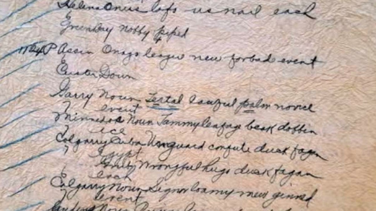 10 Yıl Sonra Çözülen İpek Elbise Şifresi: Gizemli Mesajın Sırrı Ortaya Çıktı
