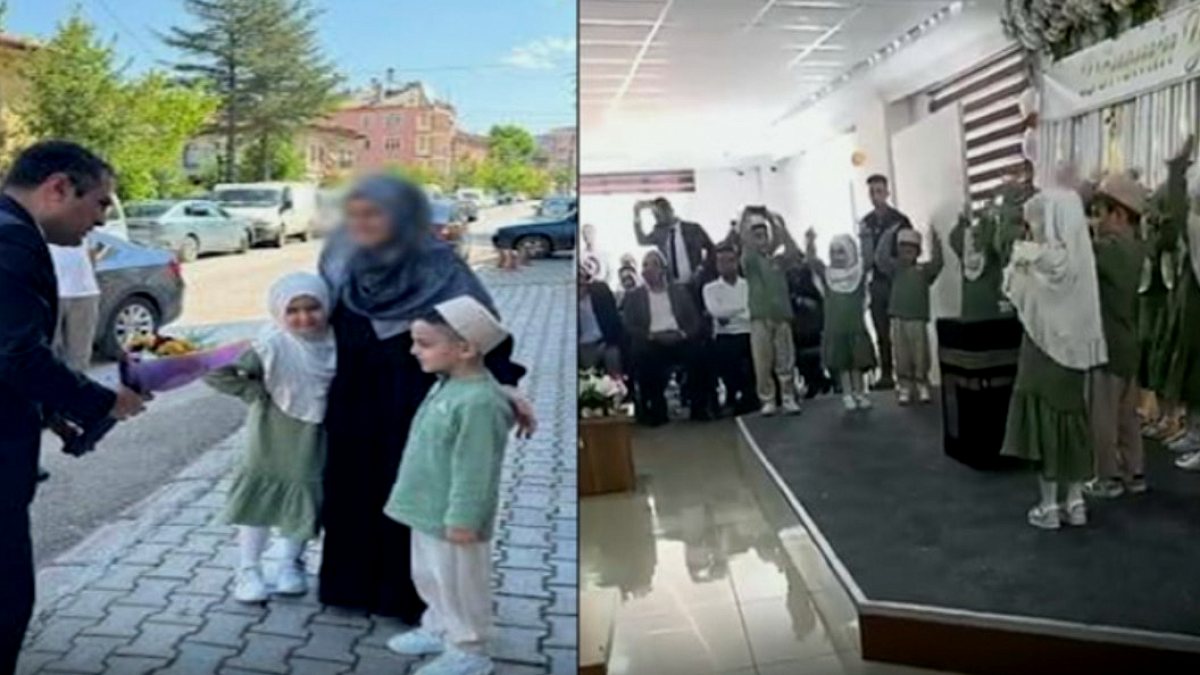 Kur'an Kursu Mezuniyetinde Kadın Yüzünün Sansürlenmesi Tartışma Yarattı