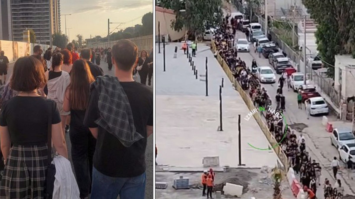 Şebnem Ferah Konseri İzmir'de Trafiği Kilitledi, Hayranları Akın Etti