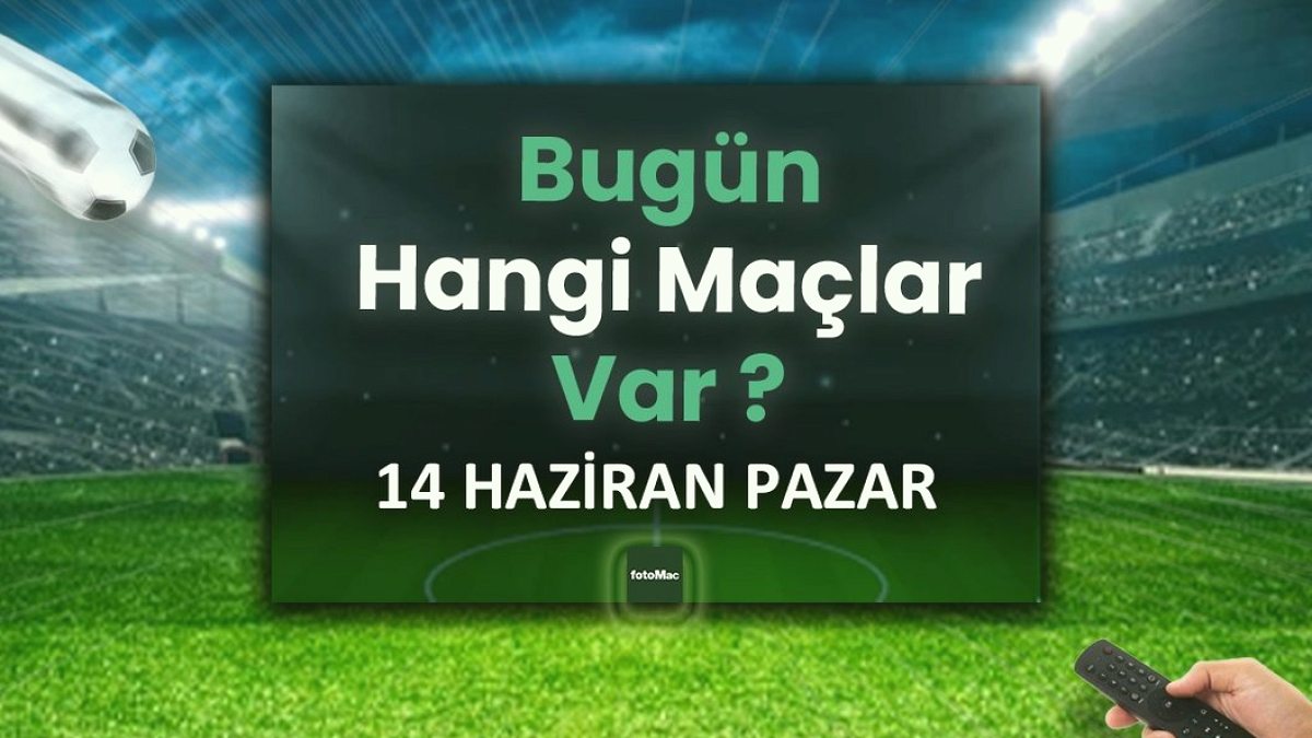 14 Haziran Pazar Futbol Şöleni: Milli Takım Sahada, Dev Maçlar Yayında!