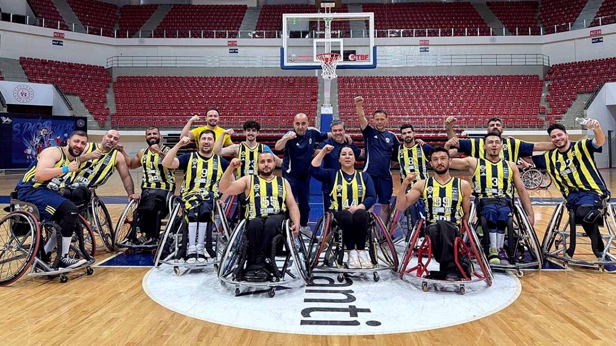 Tekerlekli Sandalye Basketbolunda Fenerbahçe Jet'ten Farklı Galibiyet