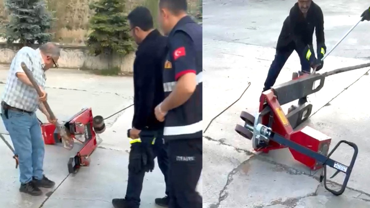 Fabrikada Yılan Paniği: İtfaiye Ekipleri Devrede