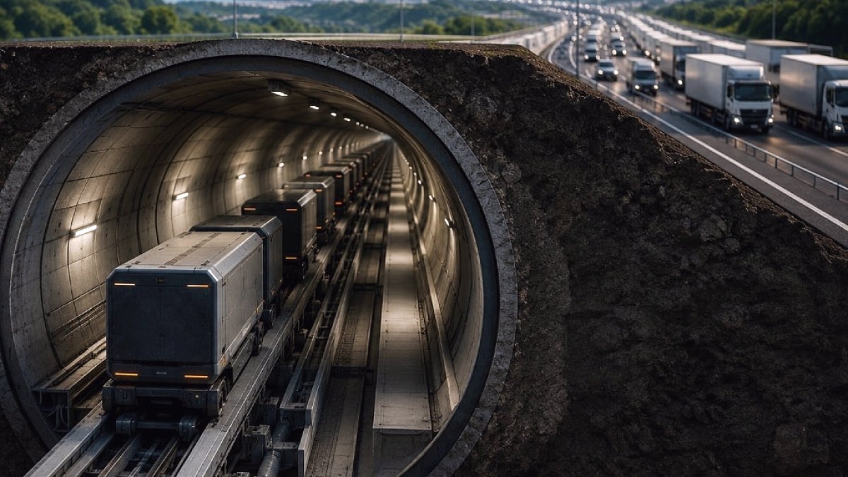 Japonya'dan Dev Lojistik Devrimi: 500 Km'lik Otomatik Yük Koridoru Geliyor