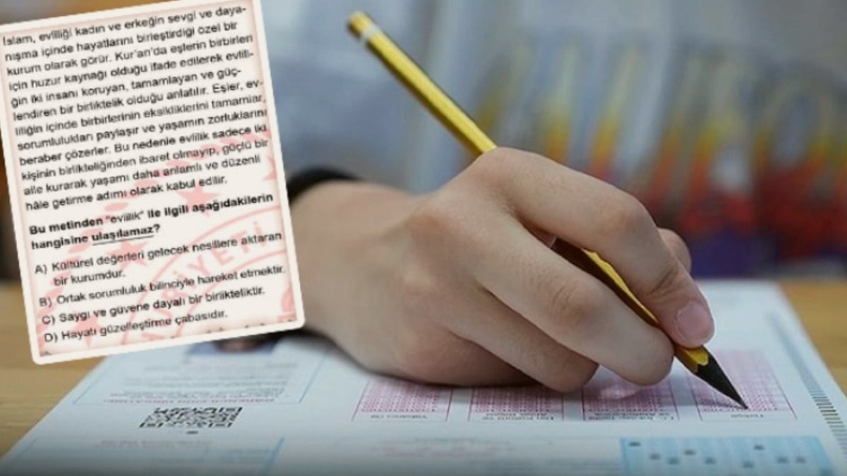 LGS'de Yaş Sorusu Tepki Çekti: 13 Yaşındaki Öğrencilere İslam'da Evlilik Soruldu