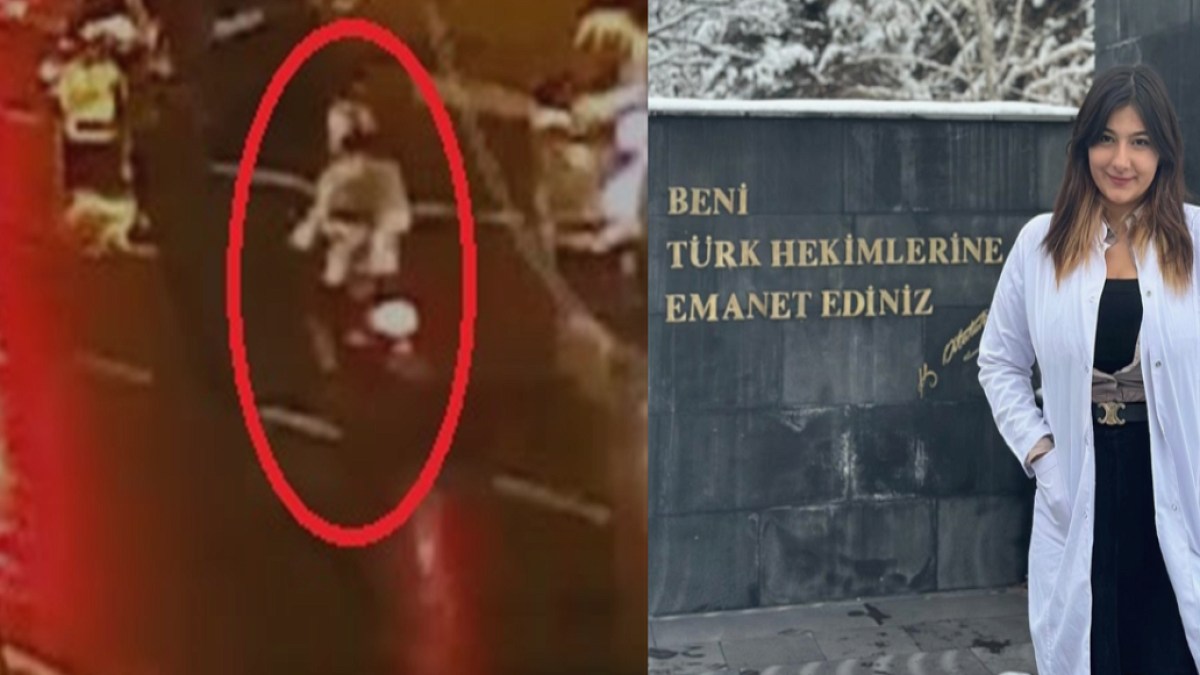 Tıp Fakültesi Öğrencisi Yaren Mercan'ın Kaza Anına Ait Son Görüntüleri Ortaya Çıktı