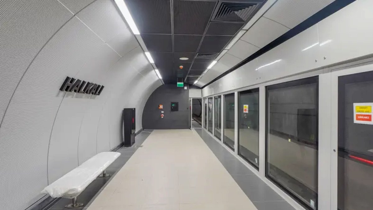 İstanbul'da Yeni Metro Hattı Halkalı-Arnavutköy Arası Açılıyor