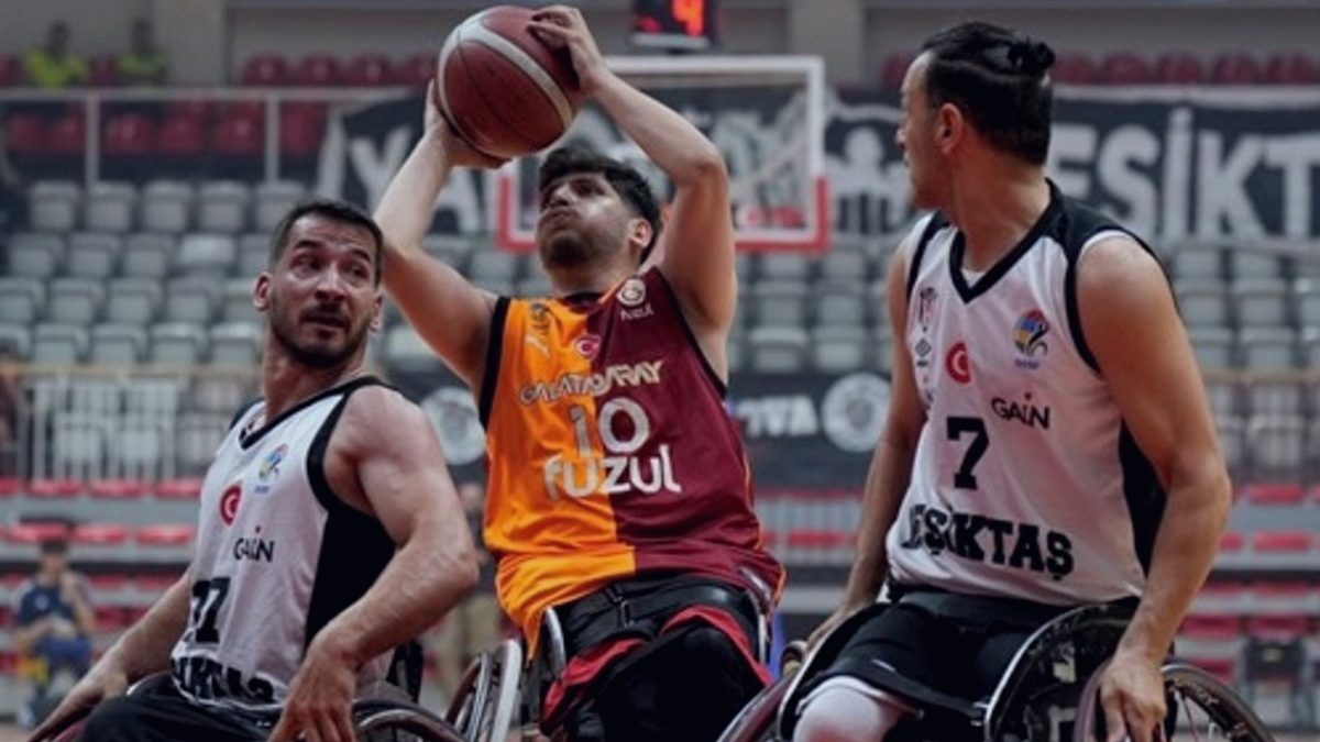 Beşiktaş Tekerlekli Sandalye Basketbolda Galatasaray'ı Farkla Geçti
