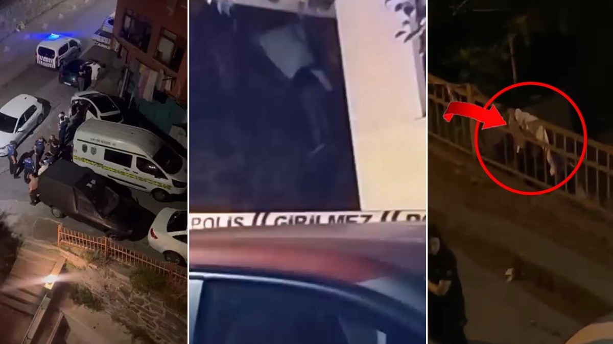 İstanbul'da Demir Korkuluklara Asılı Halde Bulunan Ceset Paniğe Yol Açtı