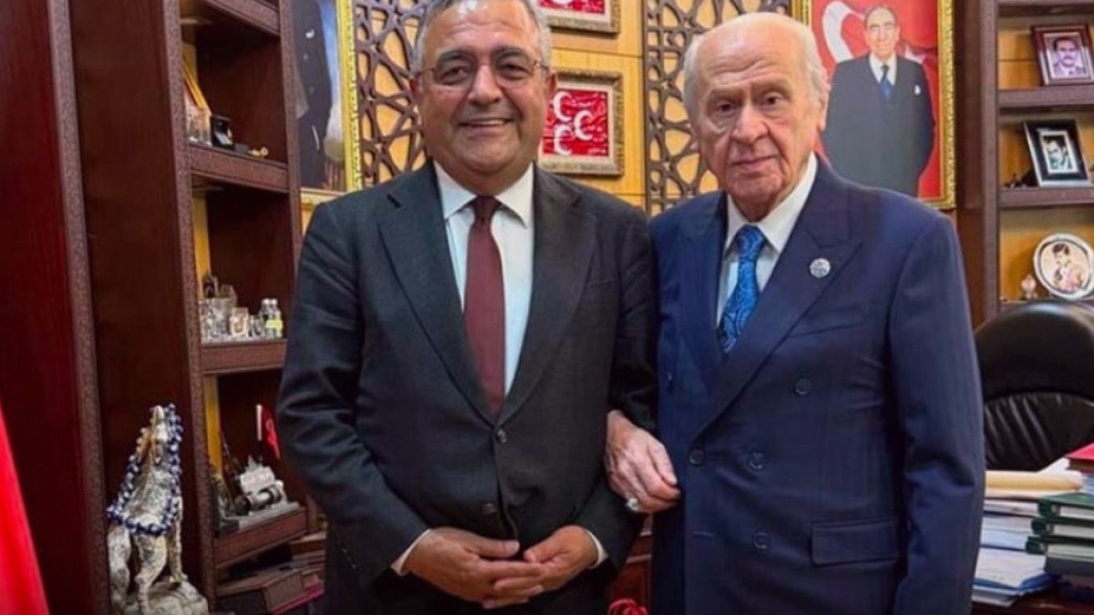 Sezgin Tanrıkulu ve Devlet Bahçeli'den Önemli Görüşme