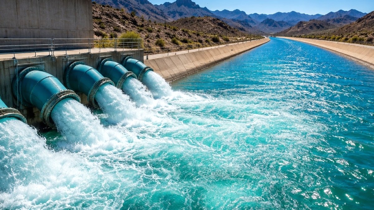 Çöl Ortasında 541 Km'lik Yapay Nehir: Arizona'ya Hayat Veren Dev Proje