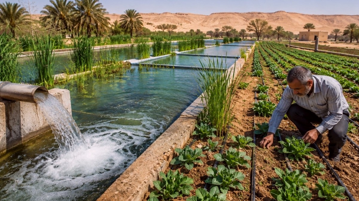 Riyad'da Atık Su Devrimi: Çiftçilere 170 Milyon Litre Can Suyu