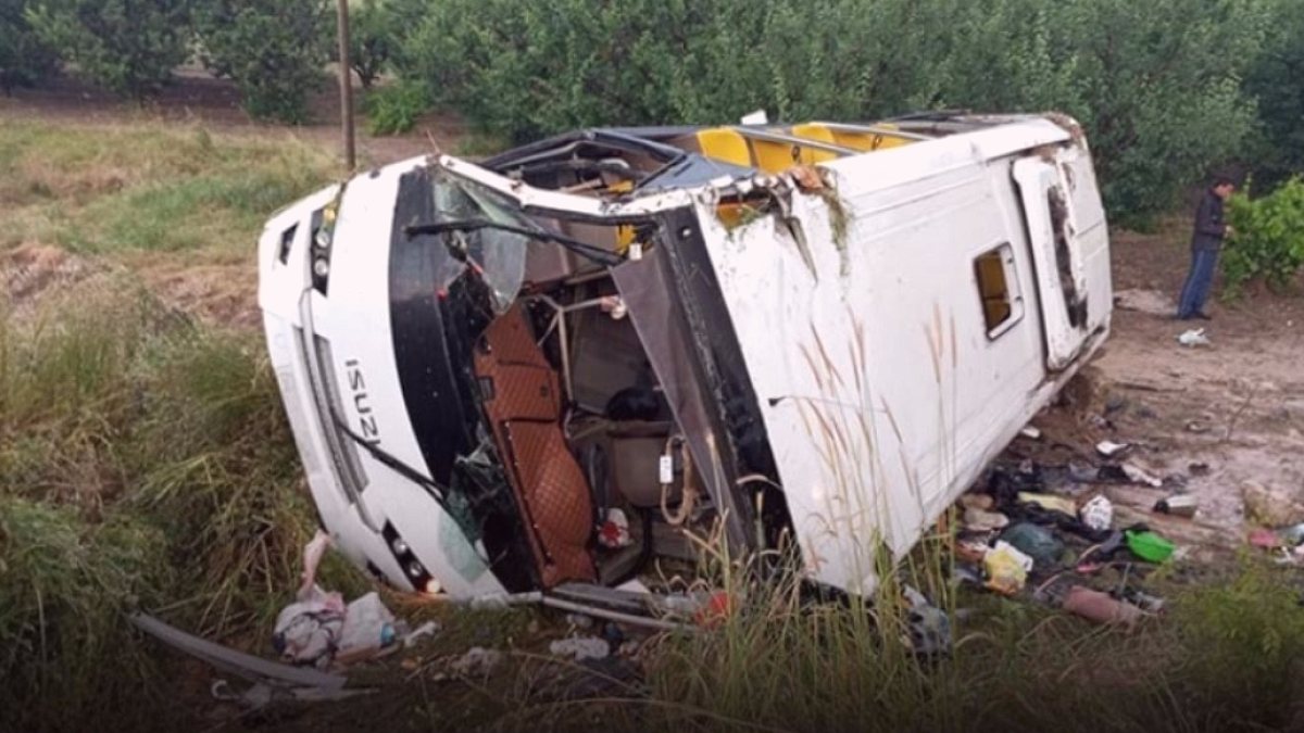 Isparta'da Tur Otobüsü Devrildi: 4 Can Kaybı, 15 Yaralı