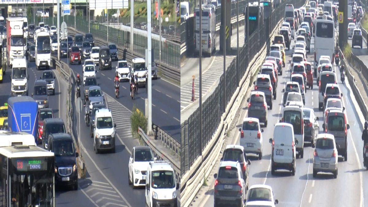 İstanbul'da Yeni Haftanın İlk Gününde Trafik Çilesi: Yüzde 60'ı Aşan Yoğunluk