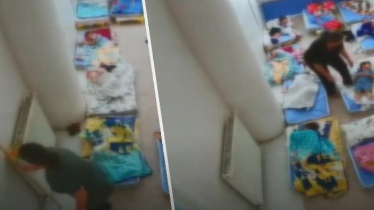 Anaokulunda Çocuklara Şiddet: Güvenlik Kameraları Kayıttaydı