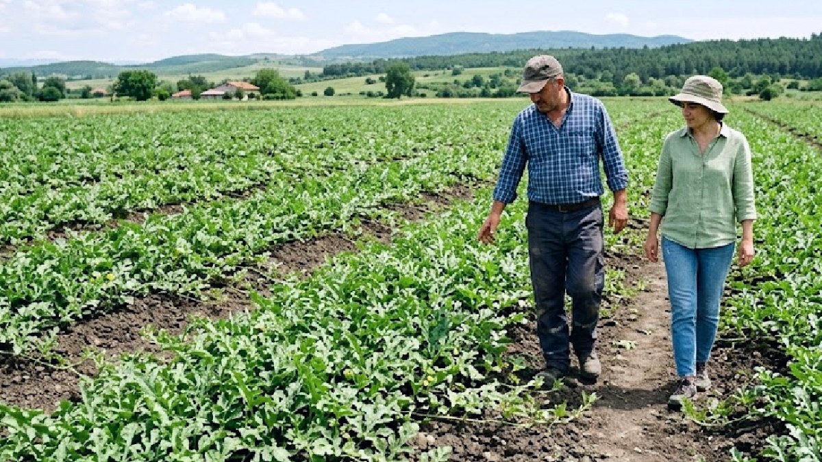Tropikal Lezzet Türkiye'de: Sarı Karpuz Üretimi Adana ve Van'da Başladı