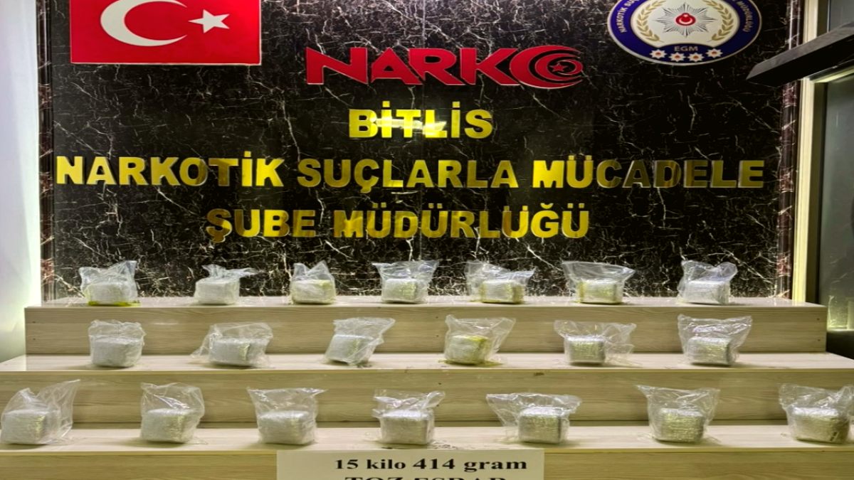 Bitlis'te Yakıt Deposuna Gizlenmiş Uyuşturucu Operasyonu: 3 Tutuklama