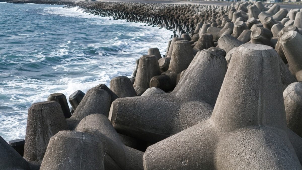 Japonya Kıyılarını Koruyan Dev Beton Tetrapodlar: Mühendislik Harikası