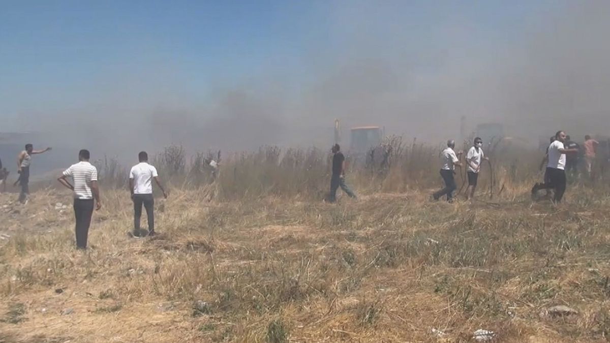 Silivri'de Otluk Alanda Çıkan Yangın: Bir Kişi Gözaltına Alındı