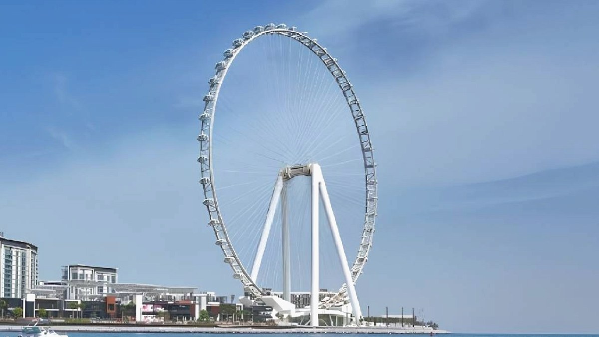 Dubai'nin Dev Dönme Dolabı Rekorları Kırdı: Eyfel Kulesi'ni Geride Bıraktı