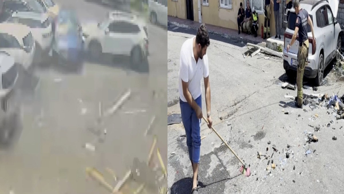 Sarıyer'de Akılalmaz Kaza: Sürücü Gaza Bastı, 5 Araç Hurdaya Döndü