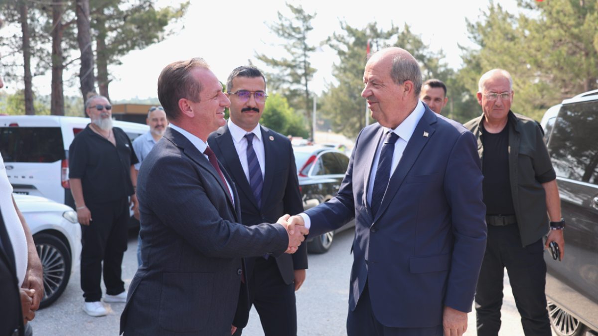 KKTC Cumhurbaşkanı Tatar Mersin'de Yoğun Bir Gün Geçirdi