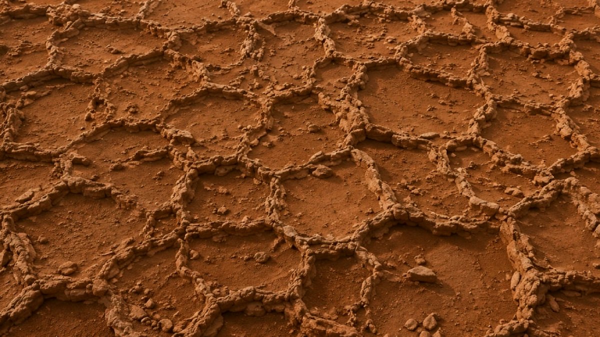 Mars'ta Milyarlarca Yıllık Su İzleri: 'Örümcek Ağı' Yapıları Keşfedildi