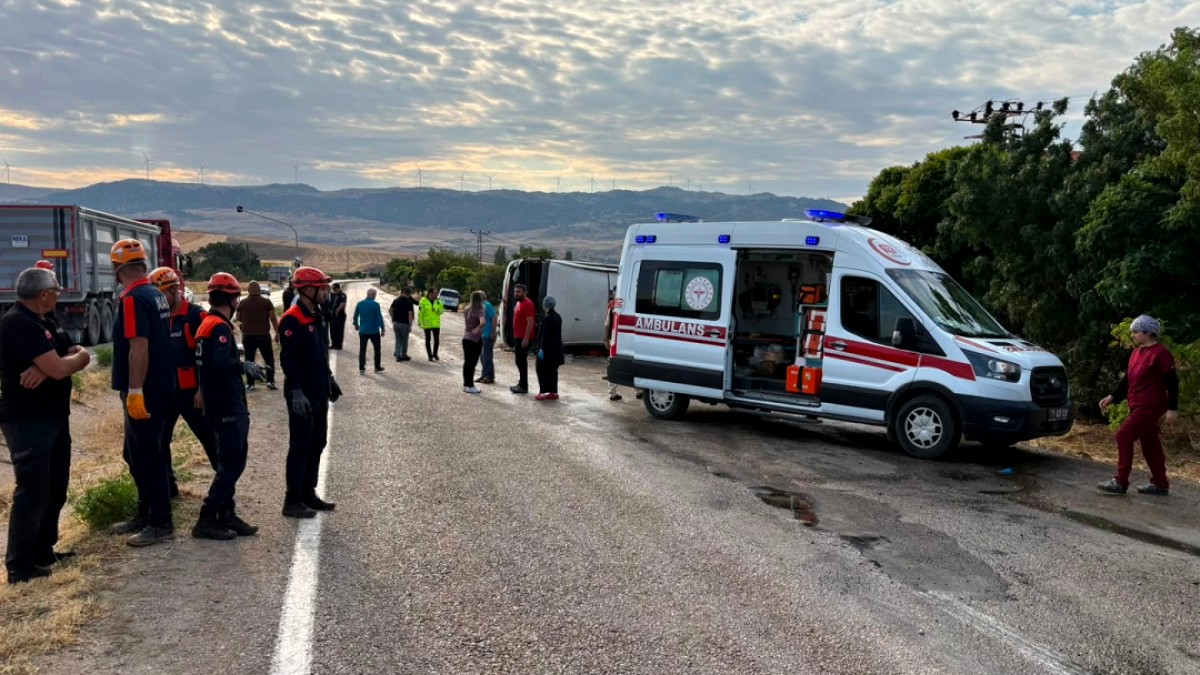 Kırıkkale'de Otobüs Kazası: 41 Yaralı, 3 Ağır Durumda