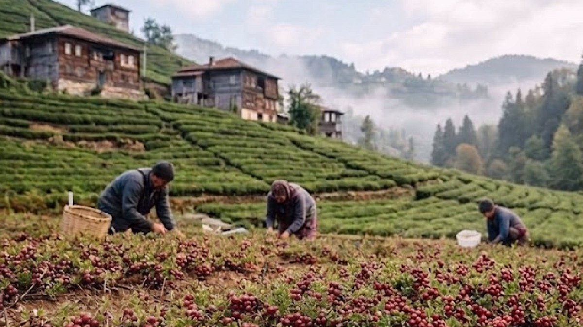 Doğu Karadeniz'de Kırmızı Altın: Cranberry Üretimi İthalatı Azaltacak
