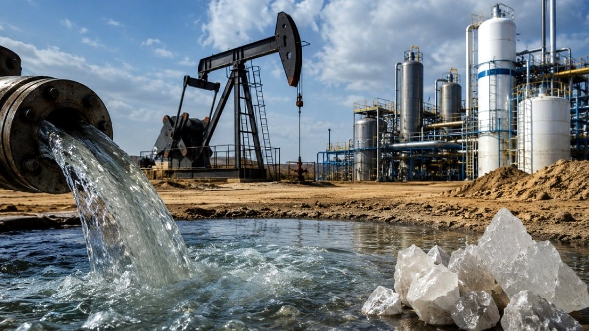 Petrol Sahalarındaki Tuzlu Sular Litime Dönüşüyor: Devrim Yaratan Teknoloji