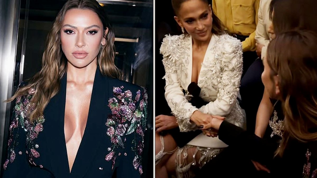 Paris Moda Haftası'nda Sürpriz Karşılaşma: Hadise ve Jennifer Lopez Yan Yana