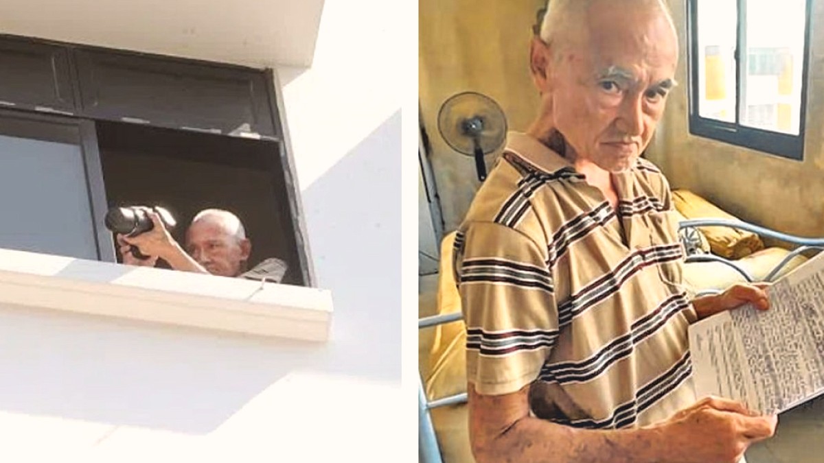 Emekli Gözlemci: Çevreyi Temiz Tutmak İçin Görevi Başında