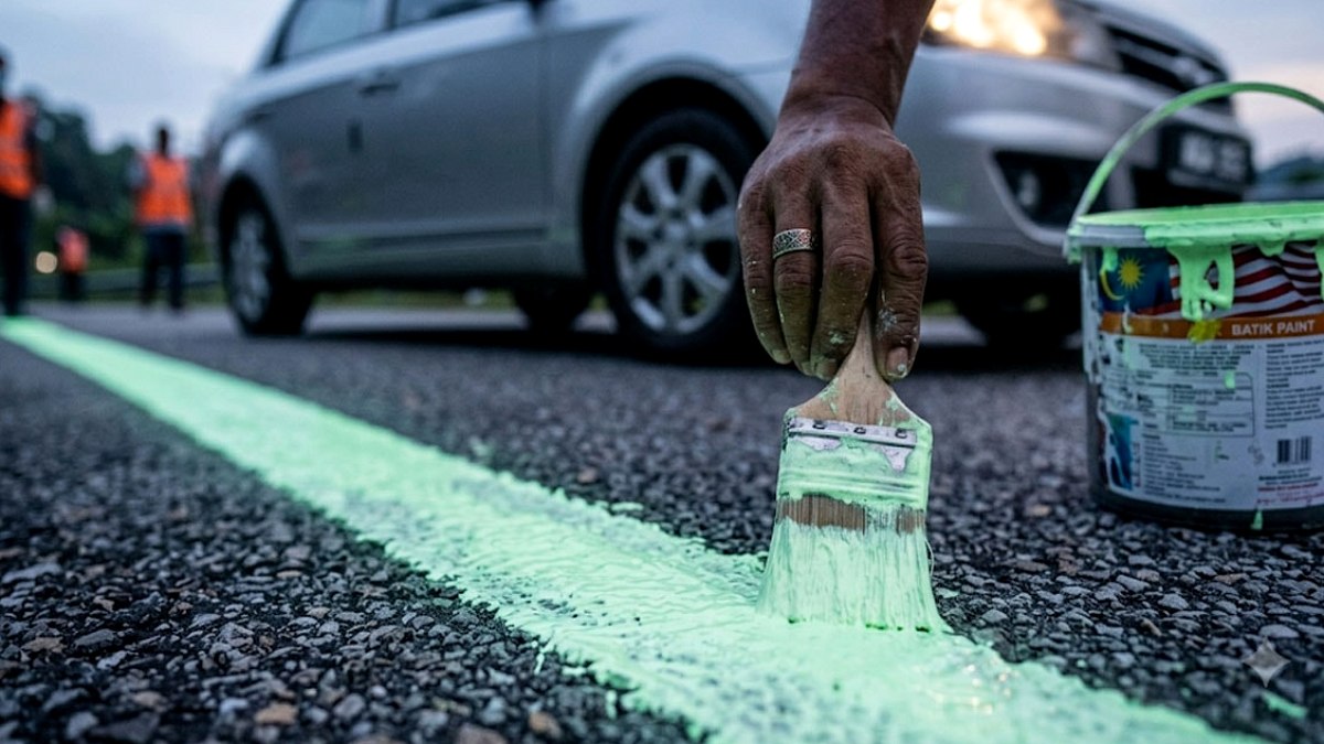 Malezya'da Parlayan Yol Çizgileri: Maliyet Engeline Takılan Yenilik