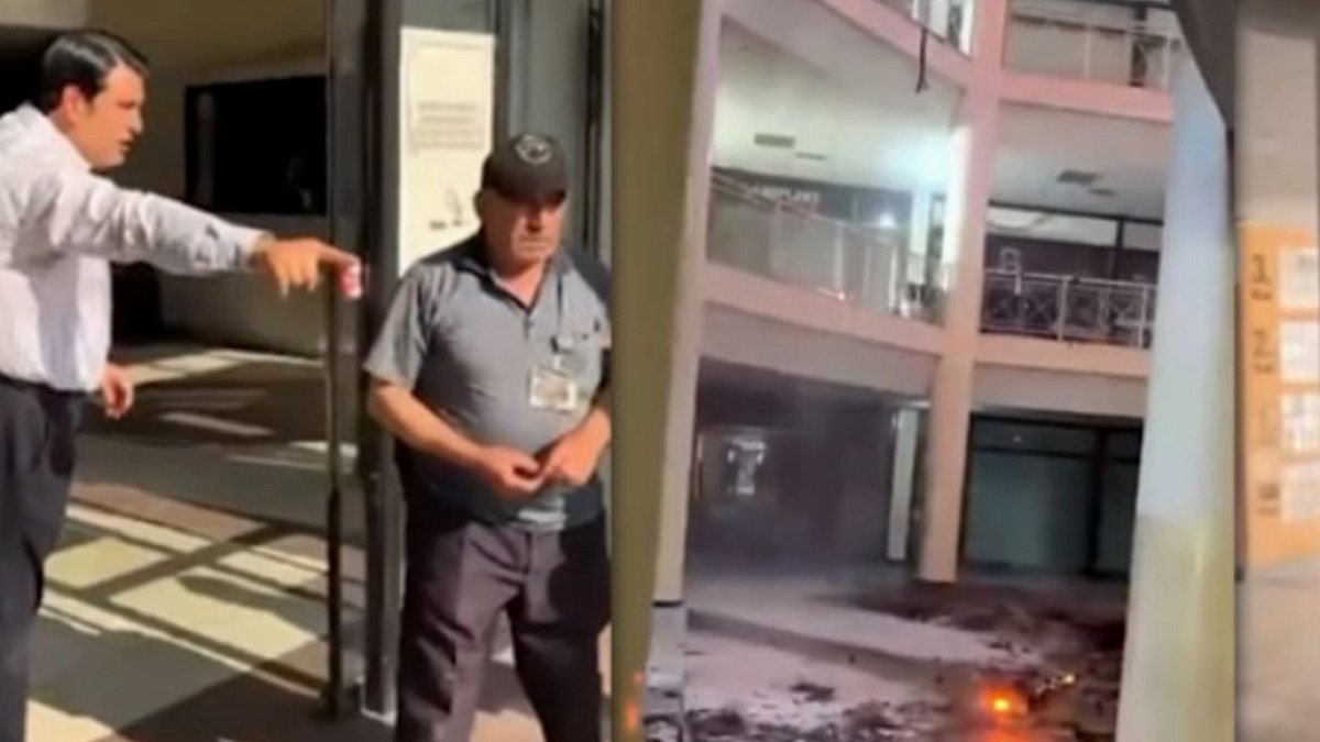 Belediye Başkanından Yangın Anına Şov Sosyal Medyada Tepki Çekti